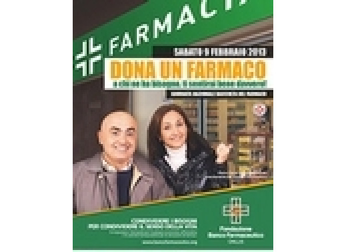 Pubblicità Giornata di Raccolta del Farmaco Pubblicità Giornata di Raccolta del Farmaco